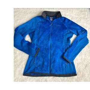 Patagonia Women's R3 Regulator Jacket Fleece Andes Blue Polartec Size Large